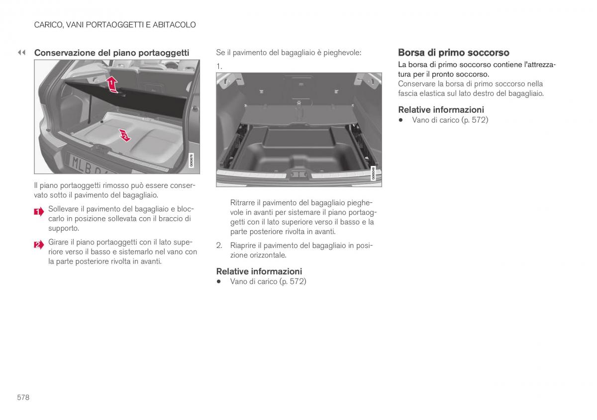 Volvo XC40 manuale del proprietario / page 580