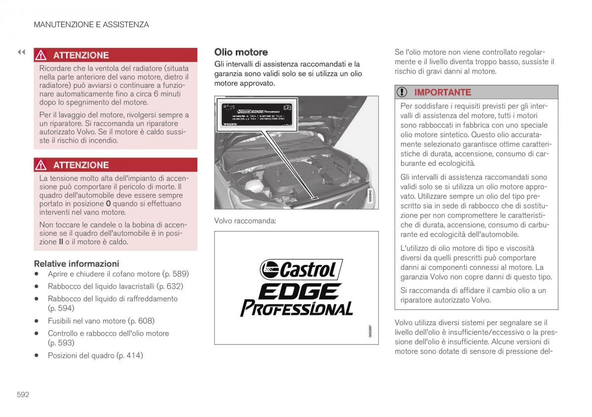 Volvo XC40 manuale del proprietario / page 594