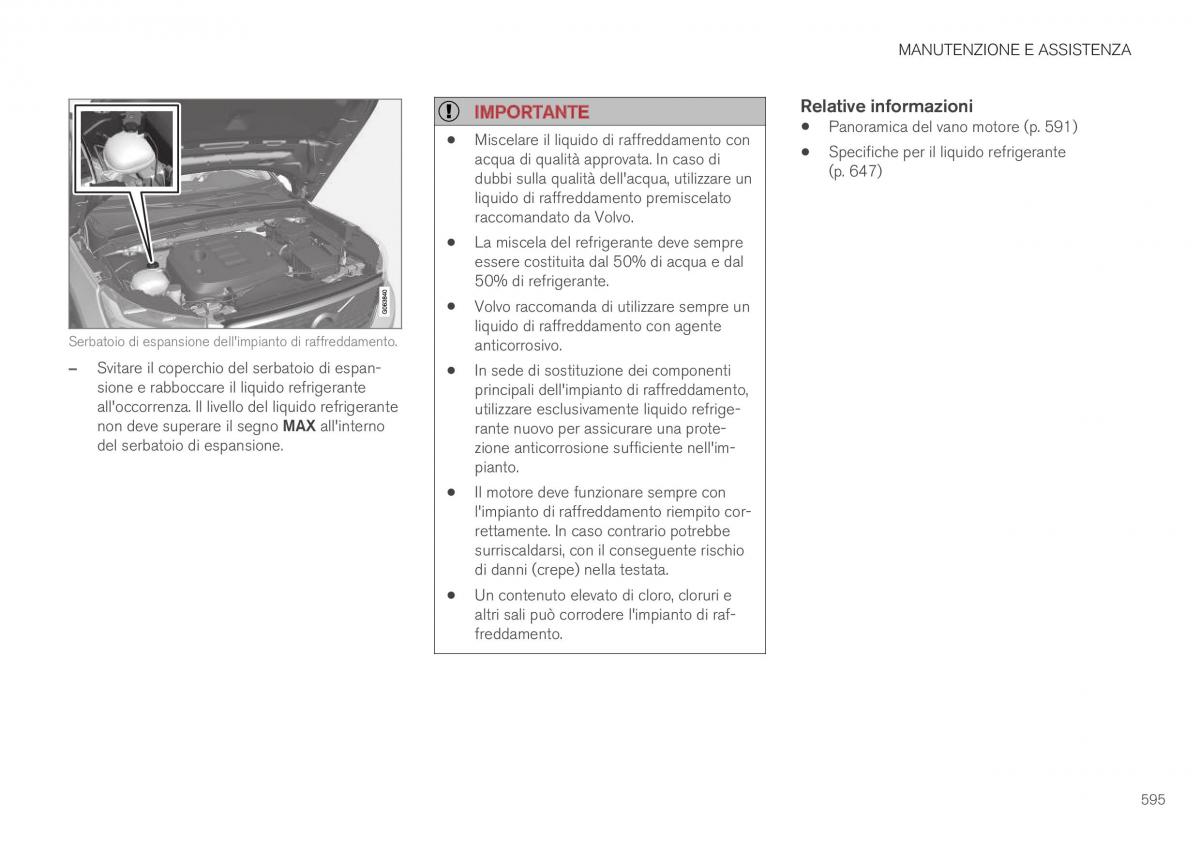 Volvo XC40 manuale del proprietario / page 597