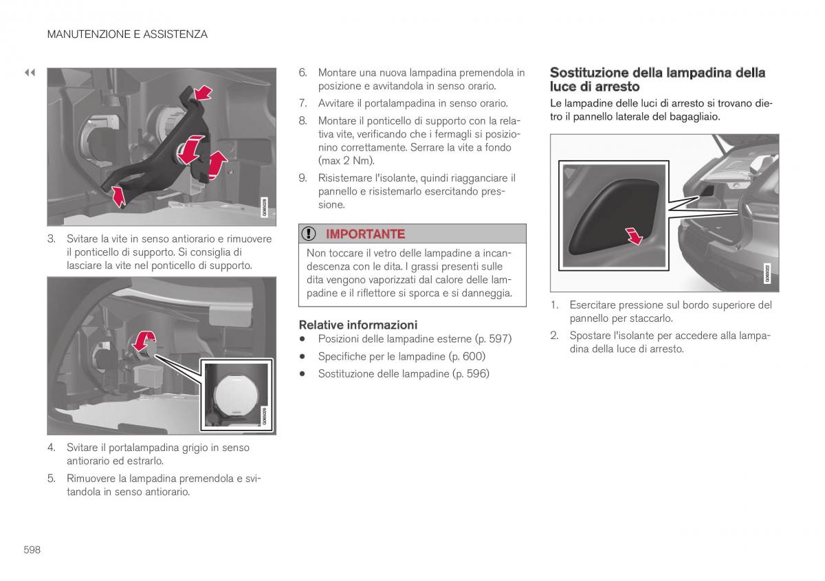 Volvo XC40 manuale del proprietario / page 600