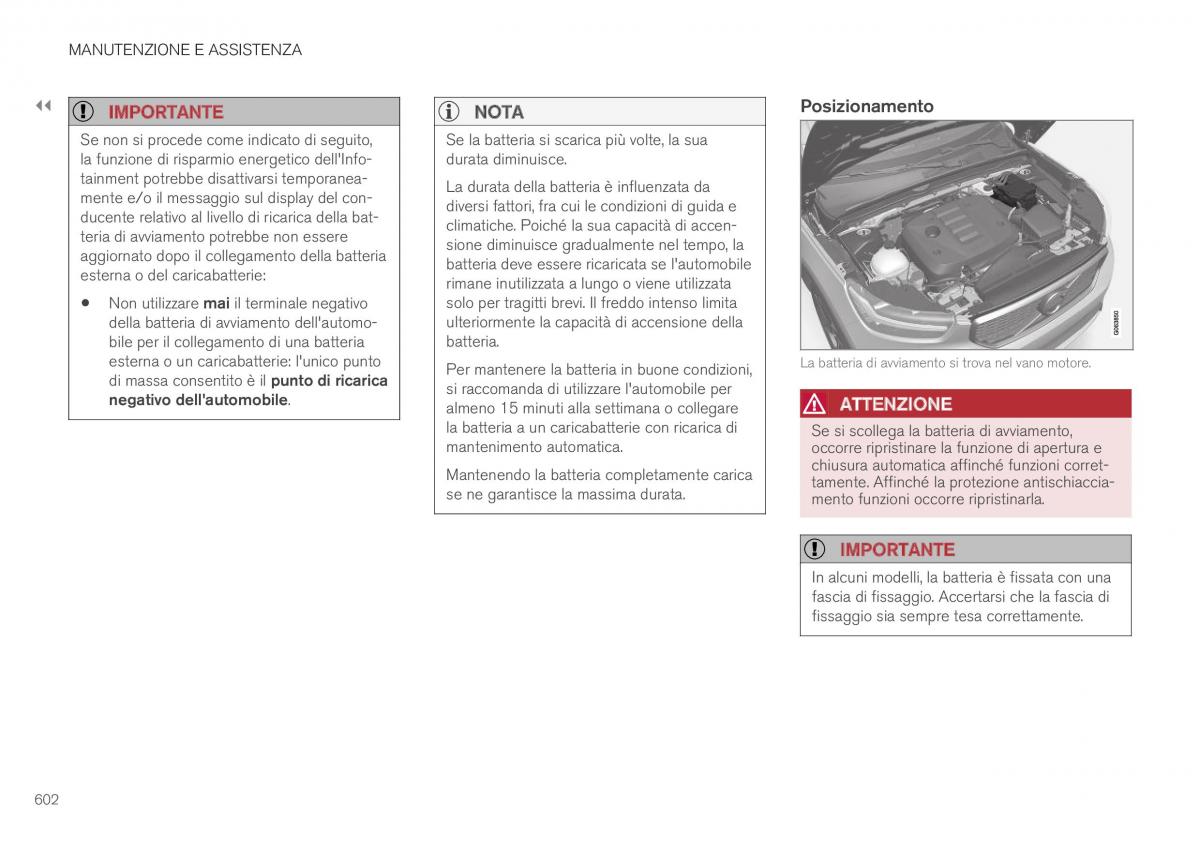 Volvo XC40 manuale del proprietario / page 604