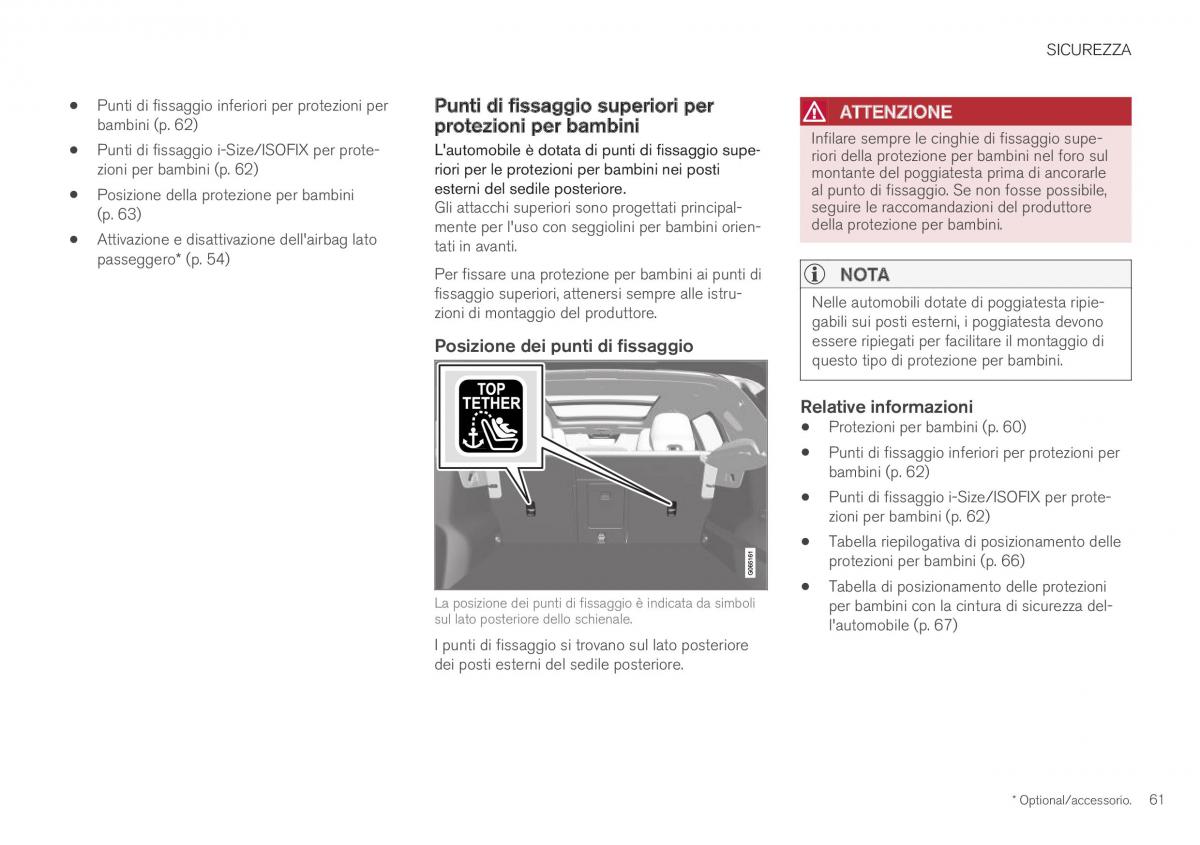 Volvo XC40 manuale del proprietario / page 63