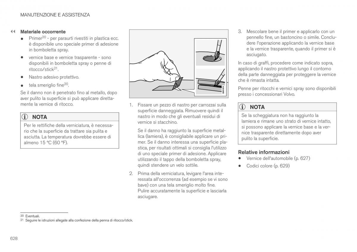 Volvo XC40 manuale del proprietario / page 630