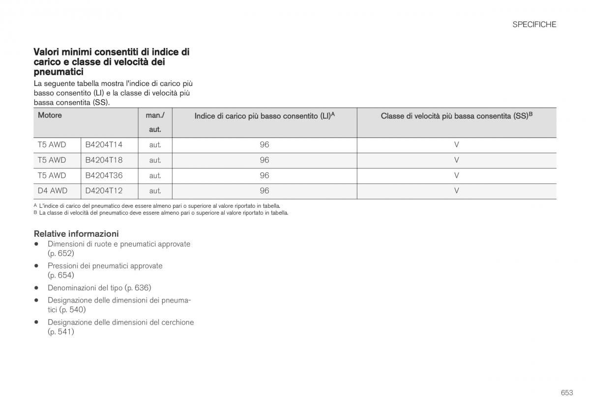 Volvo XC40 manuale del proprietario / page 655