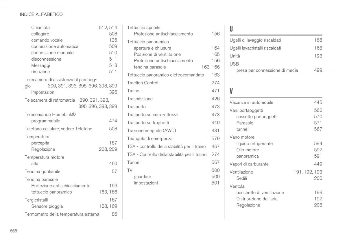 Volvo XC40 manuale del proprietario / page 670