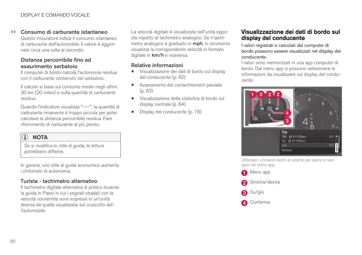 Volvo XC40 manuale del proprietario / page 84