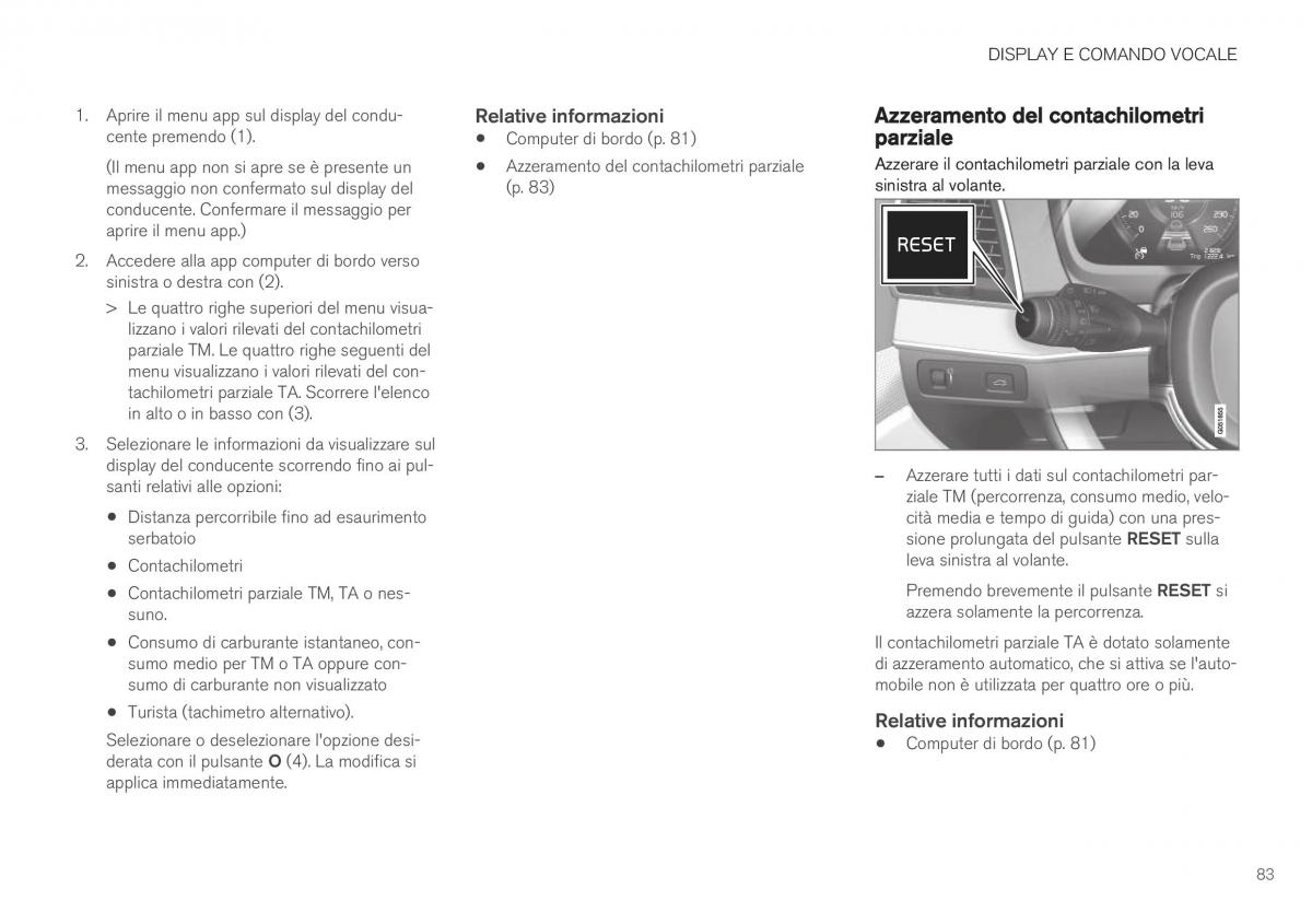 Volvo XC40 manuale del proprietario / page 85