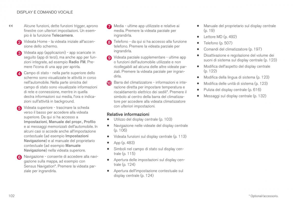 Volvo XC40 manuale del proprietario / page 104