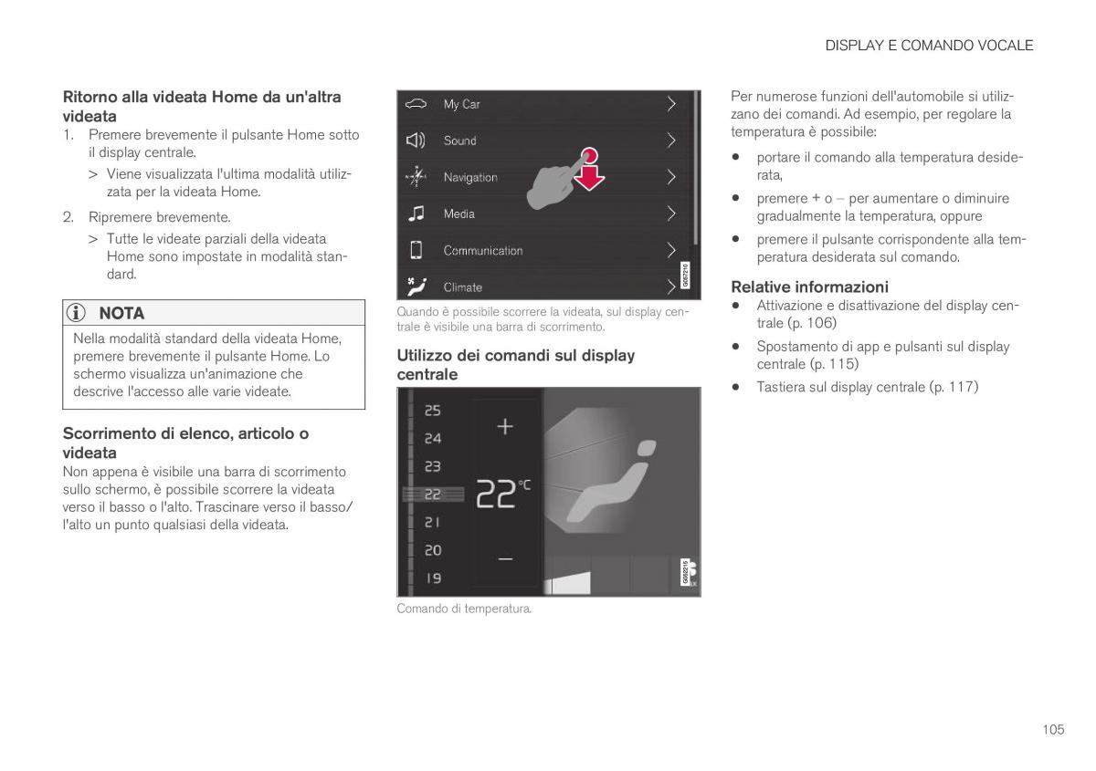 Volvo XC40 manuale del proprietario / page 107