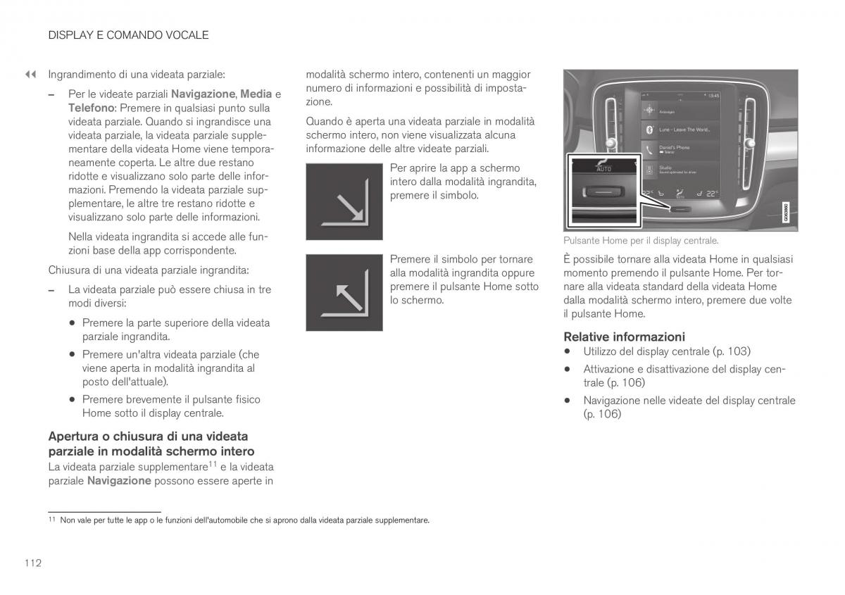 Volvo XC40 manuale del proprietario / page 114