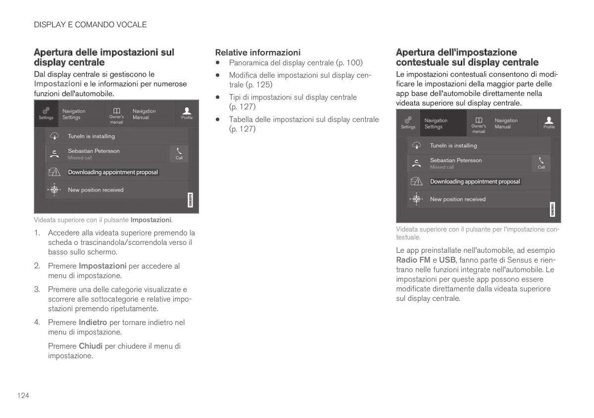 Volvo XC40 manuale del proprietario / page 126