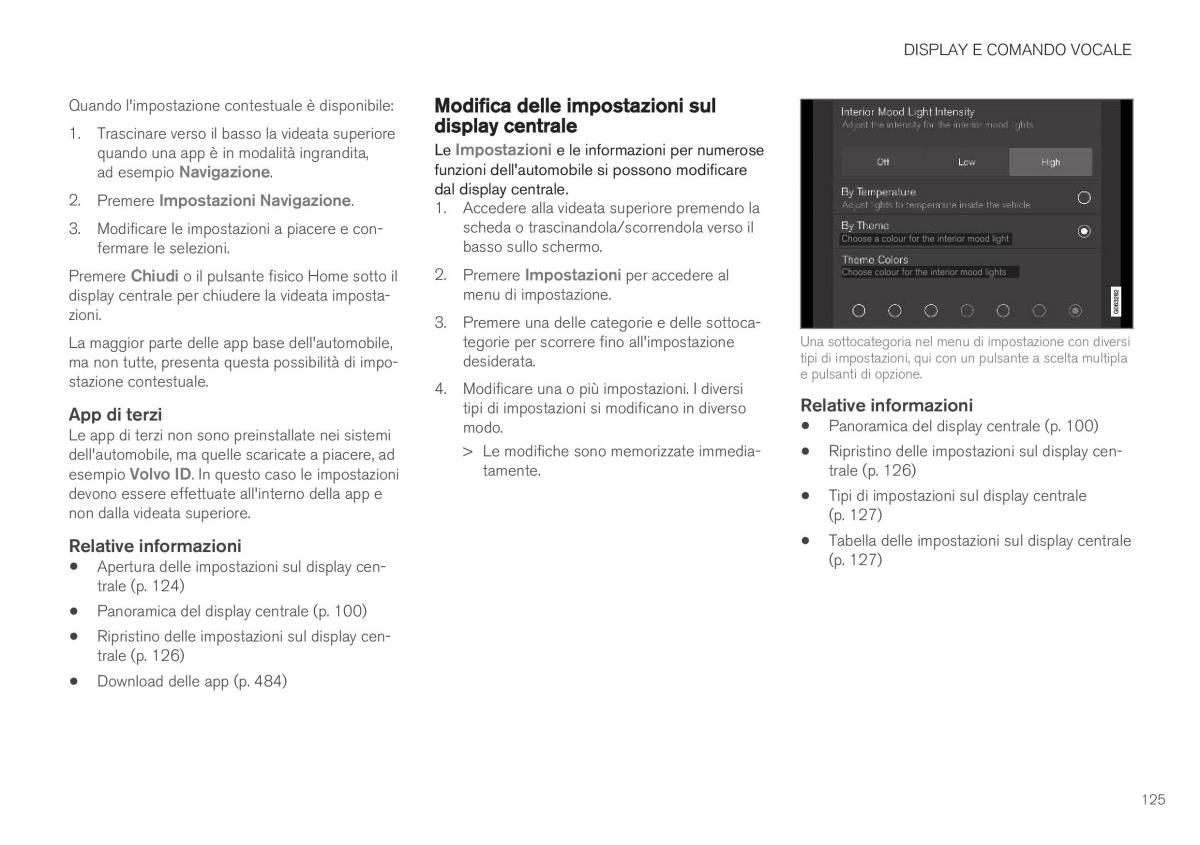 Volvo XC40 manuale del proprietario / page 127