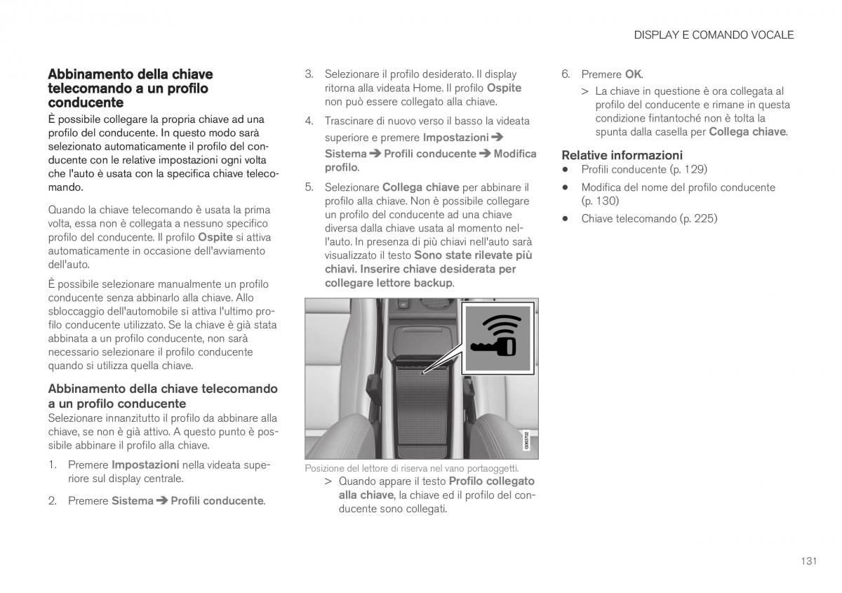 Volvo XC40 manuale del proprietario / page 133