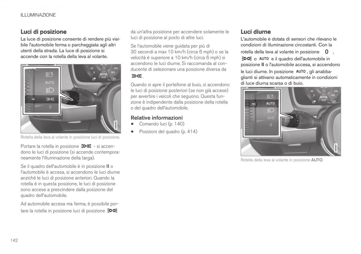 Volvo XC40 manuale del proprietario / page 144