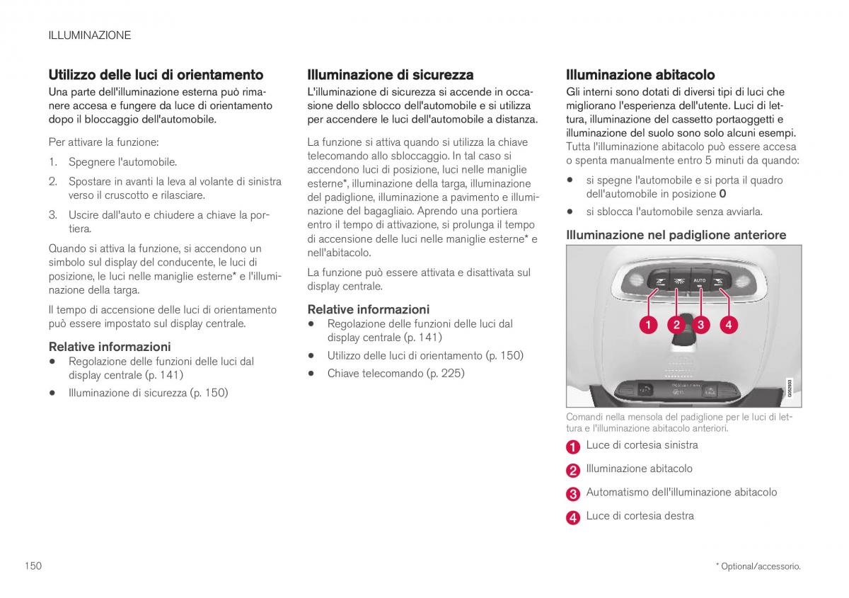 Volvo XC40 manuale del proprietario / page 152