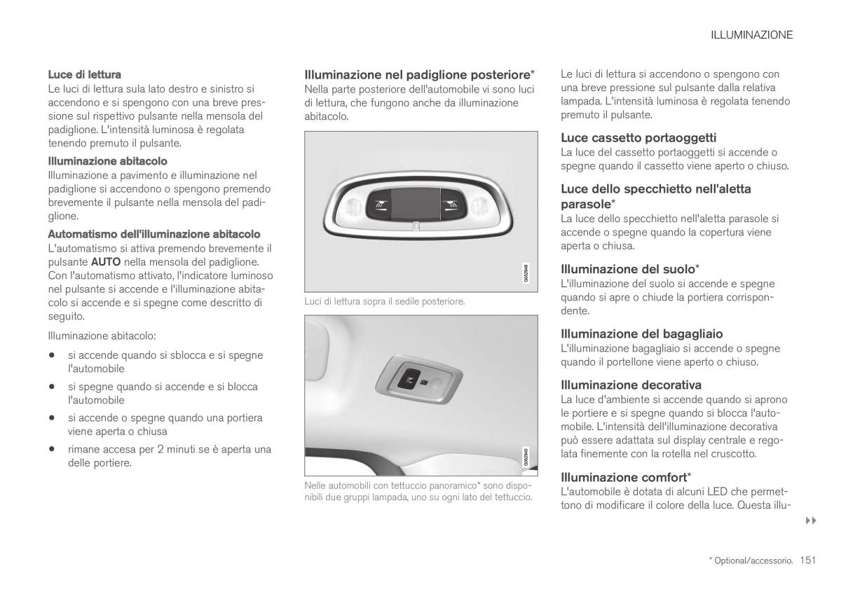 Volvo XC40 manuale del proprietario / page 153