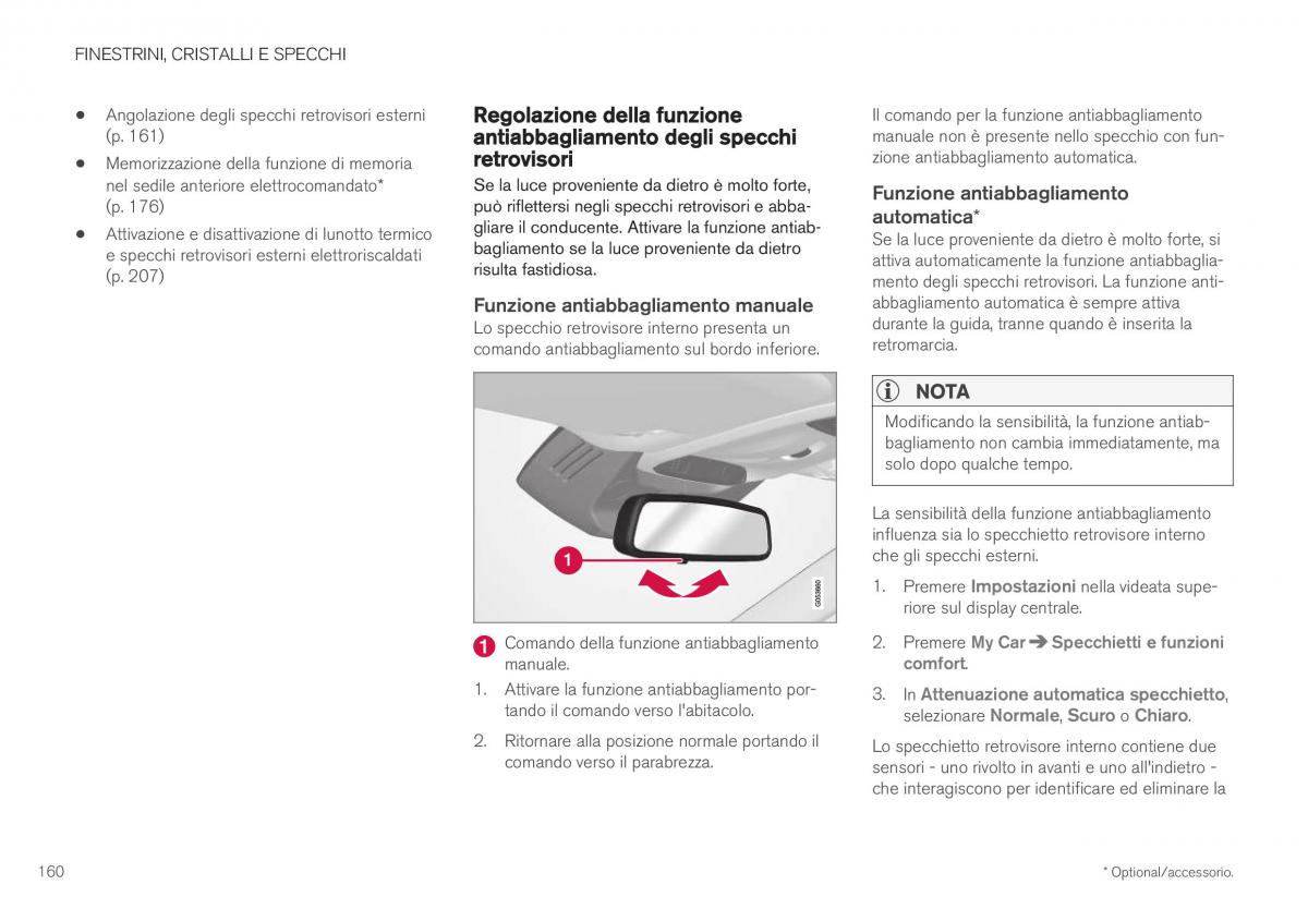 Volvo XC40 manuale del proprietario / page 162