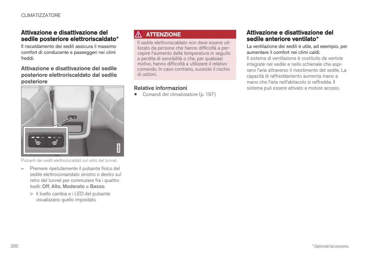 Volvo XC40 manuale del proprietario / page 202