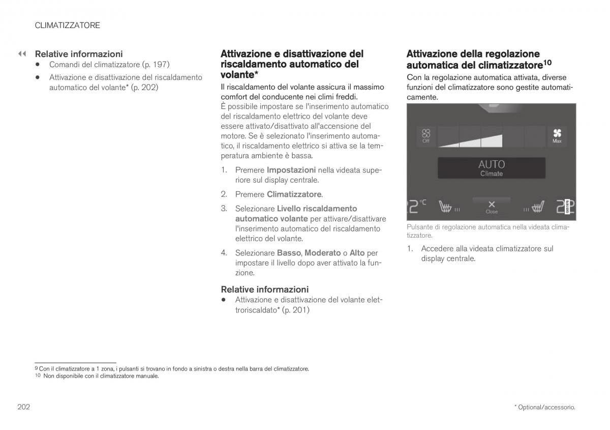 Volvo XC40 manuale del proprietario / page 204