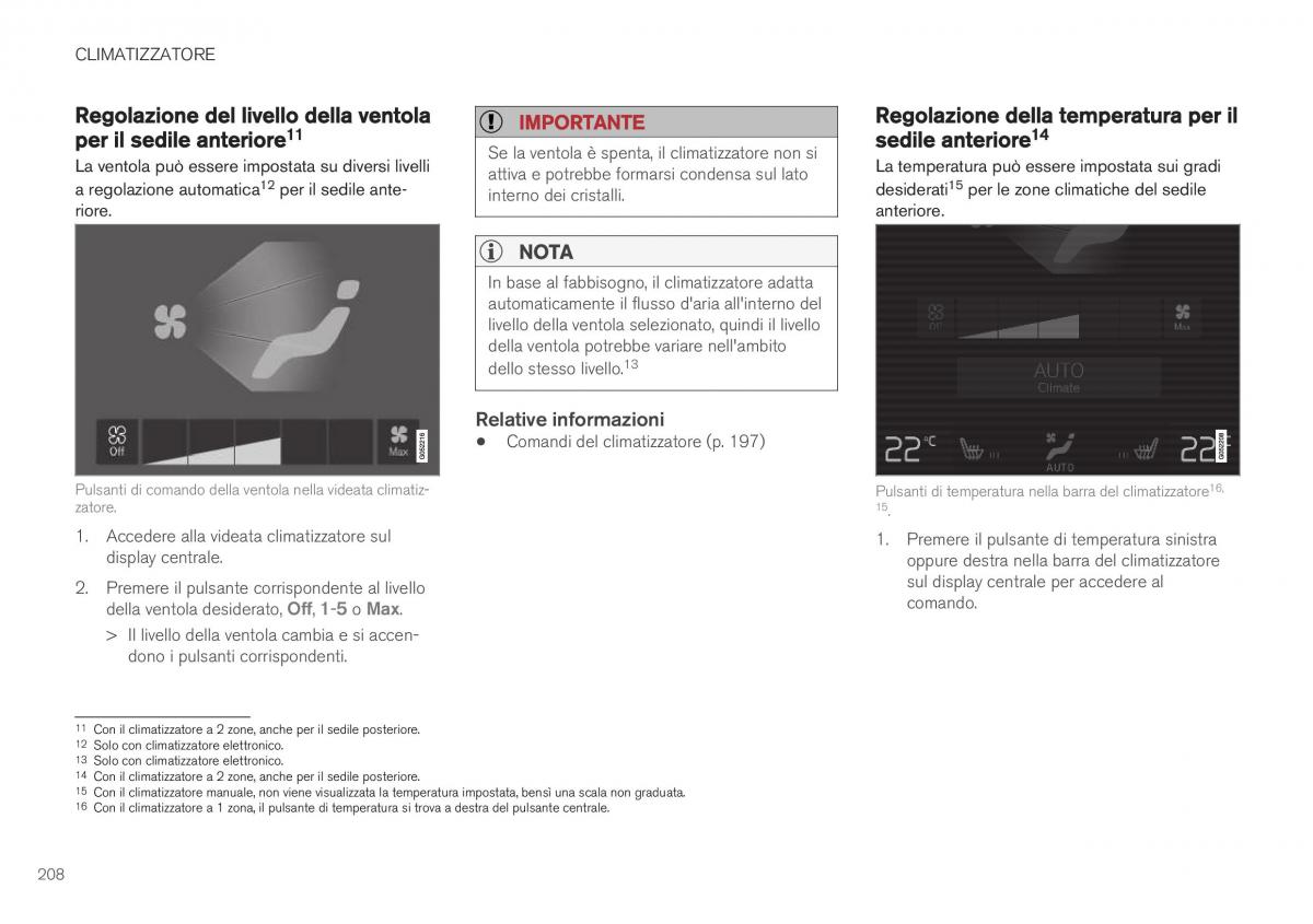 Volvo XC40 manuale del proprietario / page 210