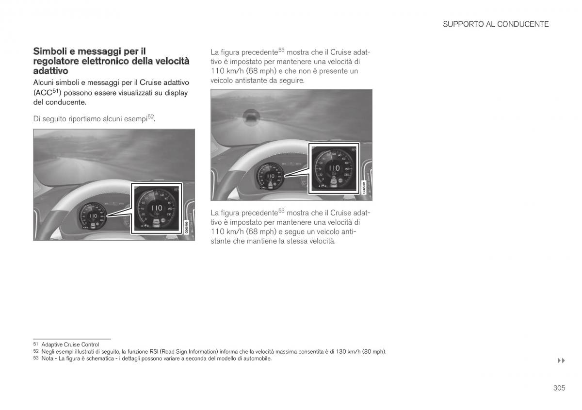 Volvo XC40 manuale del proprietario / page 307