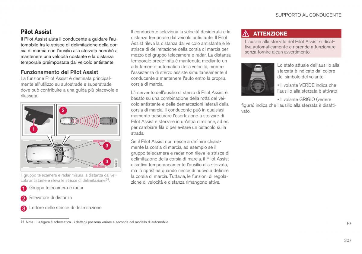 Volvo XC40 manuale del proprietario / page 309