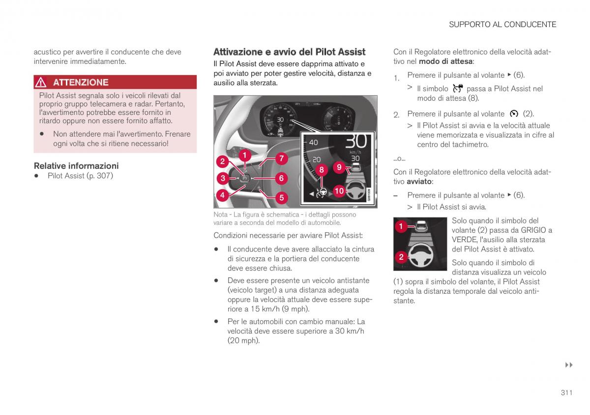 Volvo XC40 manuale del proprietario / page 313