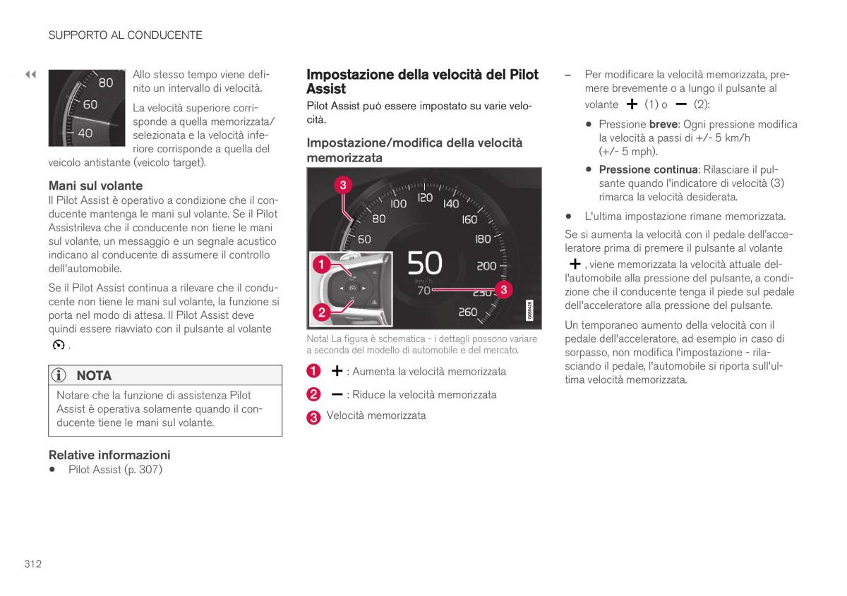 Volvo XC40 manuale del proprietario / page 314