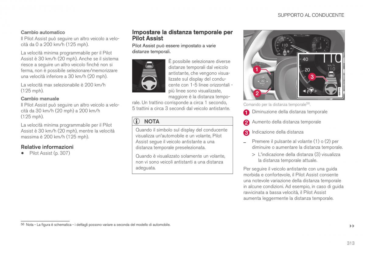 Volvo XC40 manuale del proprietario / page 315