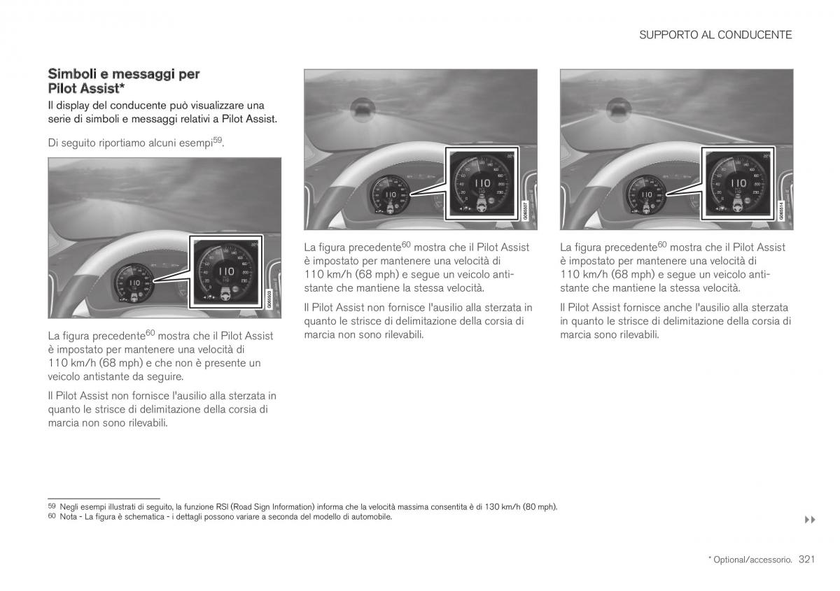 Volvo XC40 manuale del proprietario / page 323