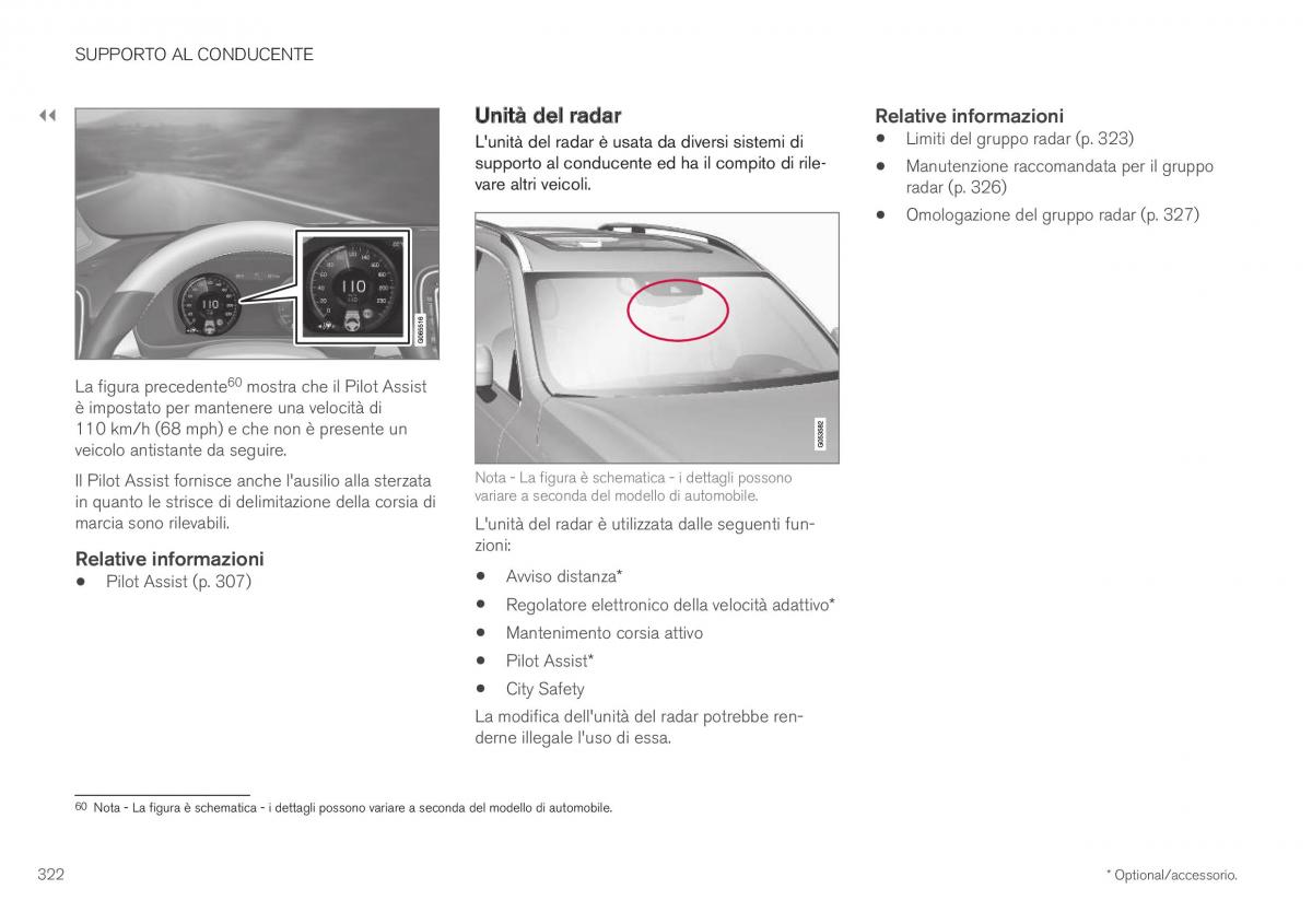 Volvo XC40 manuale del proprietario / page 324