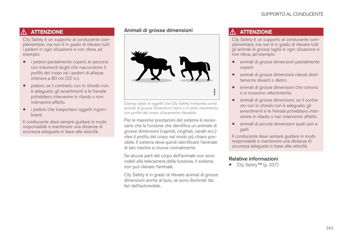 Volvo XC40 manuale del proprietario / page 345