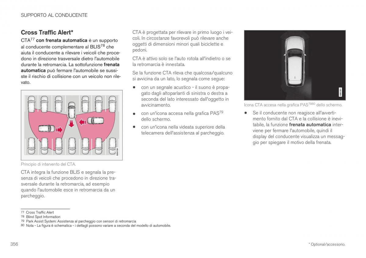 Volvo XC40 manuale del proprietario / page 358