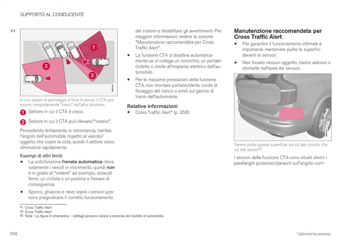 Volvo XC40 manuale del proprietario / page 360