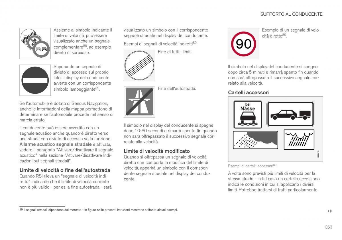 Volvo XC40 manuale del proprietario / page 365