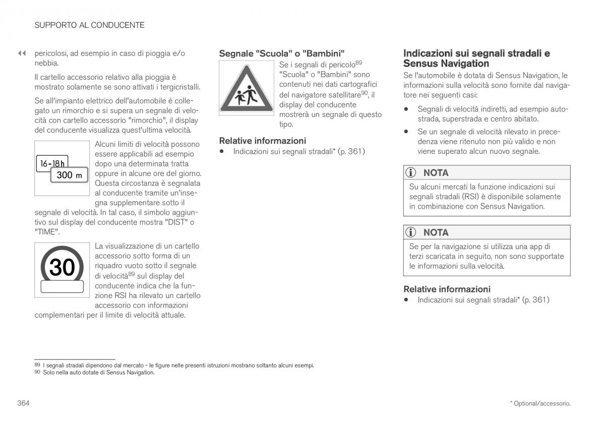 Volvo XC40 manuale del proprietario / page 366