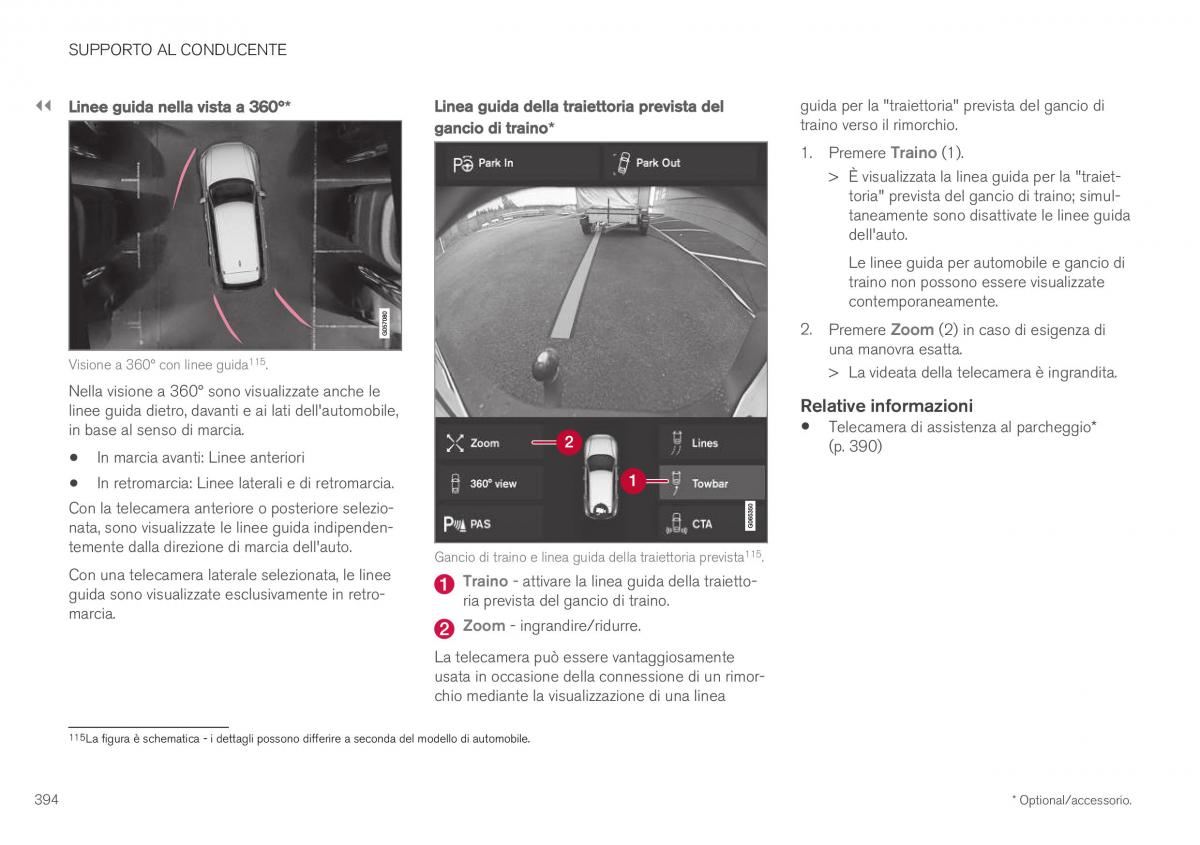 Volvo XC40 manuale del proprietario / page 396