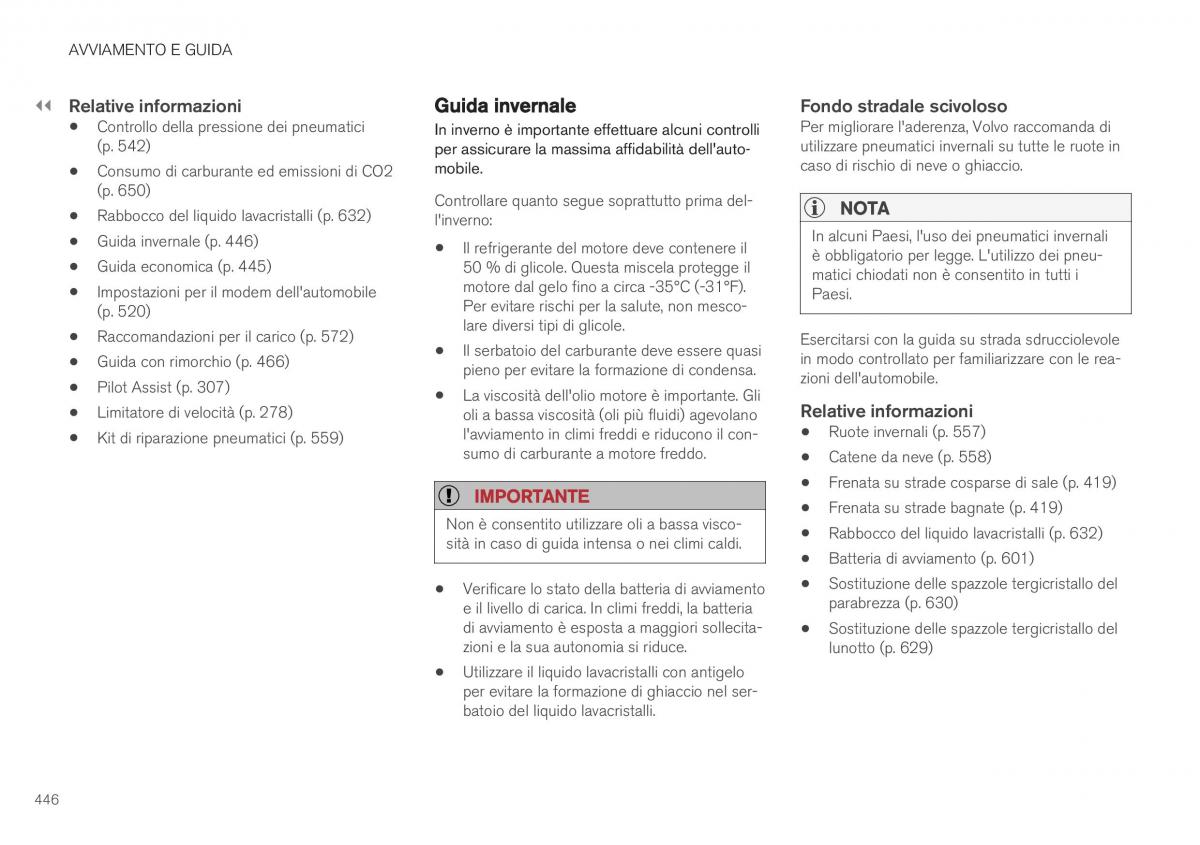 Volvo XC40 manuale del proprietario / page 448