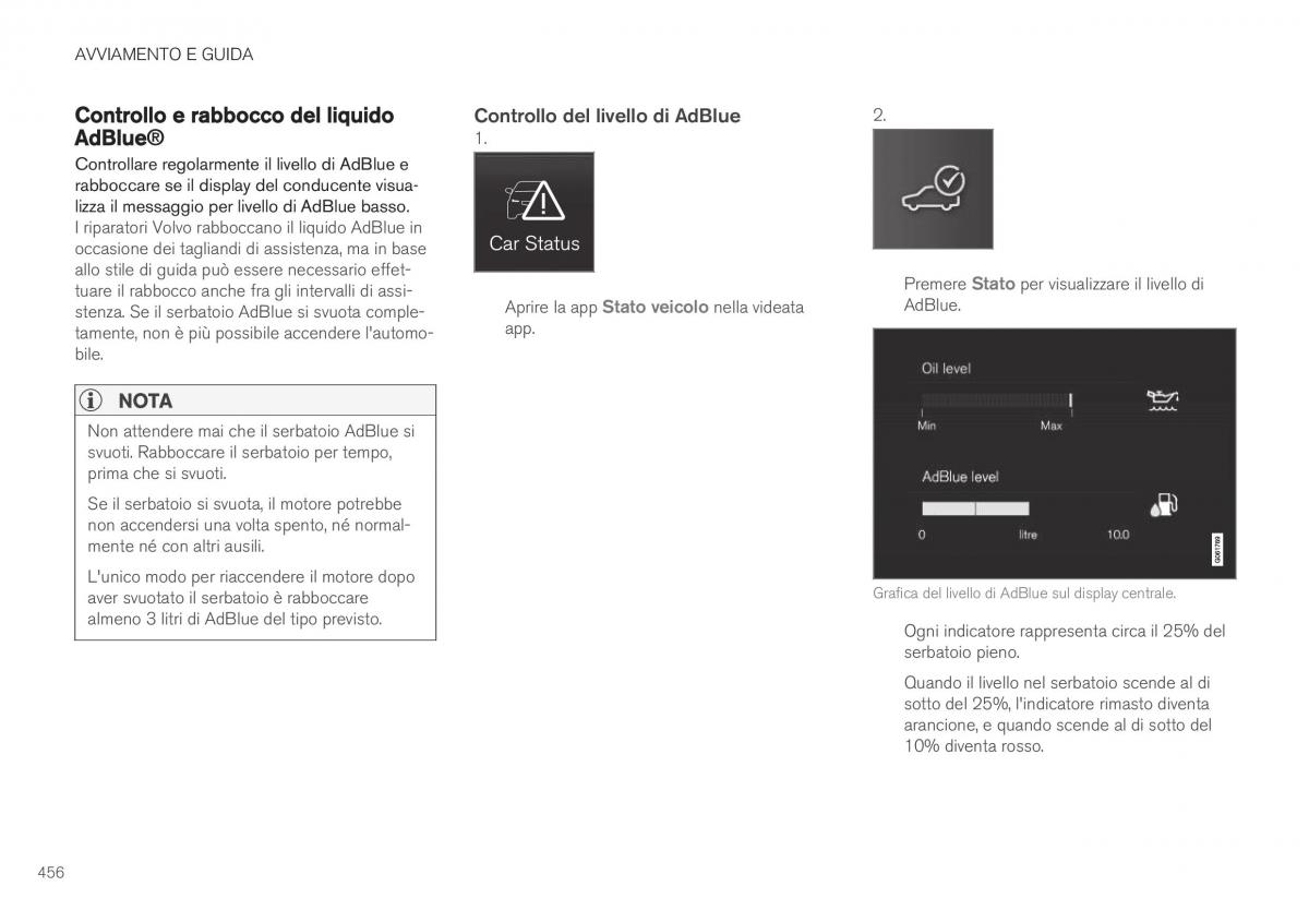 Volvo XC40 manuale del proprietario / page 458