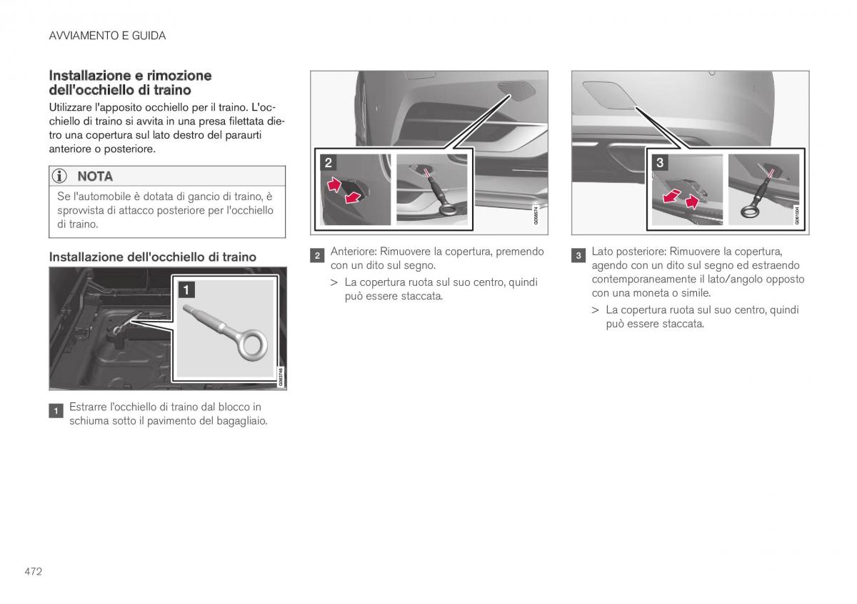 Volvo XC40 manuale del proprietario / page 474