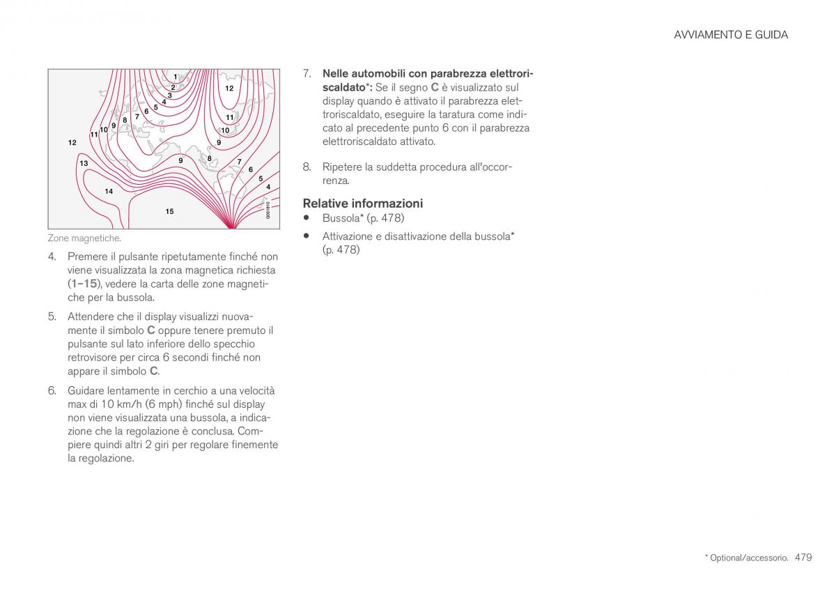 Volvo XC40 manuale del proprietario / page 481