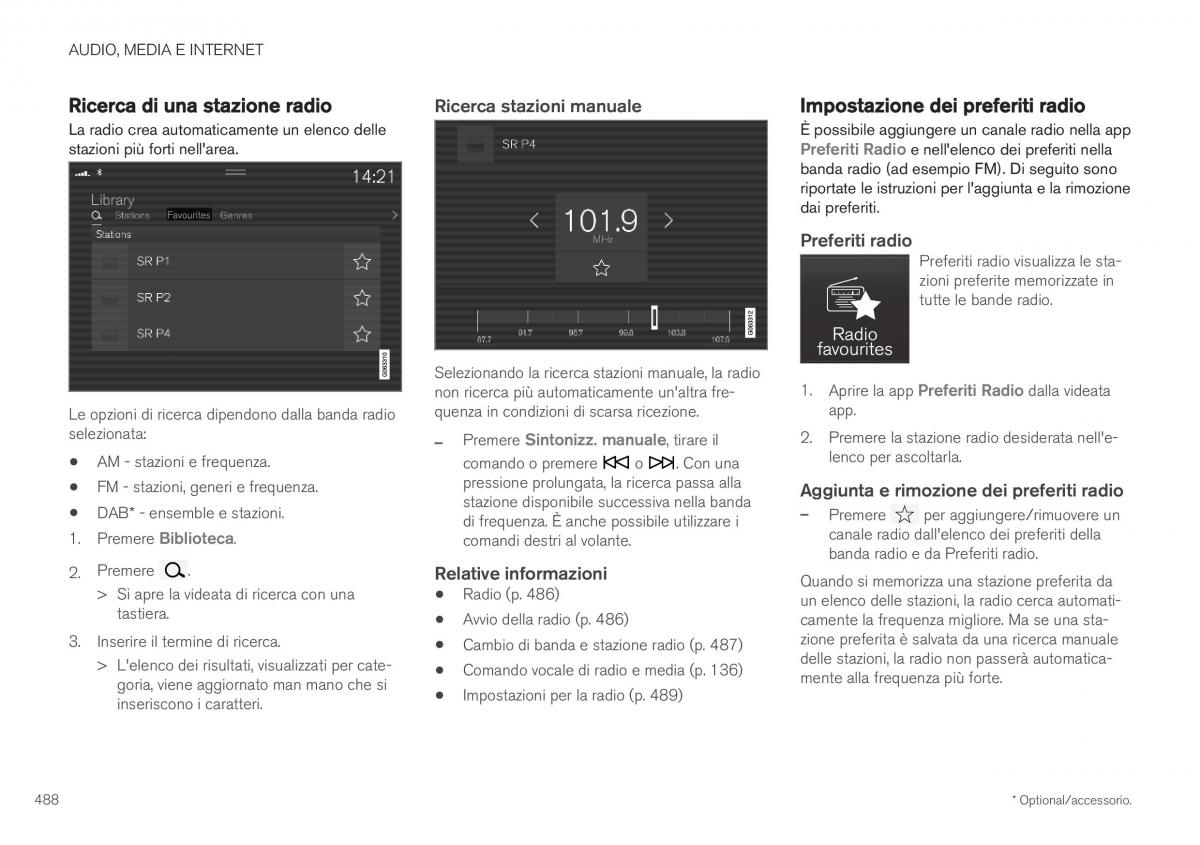 Volvo XC40 manuale del proprietario / page 490