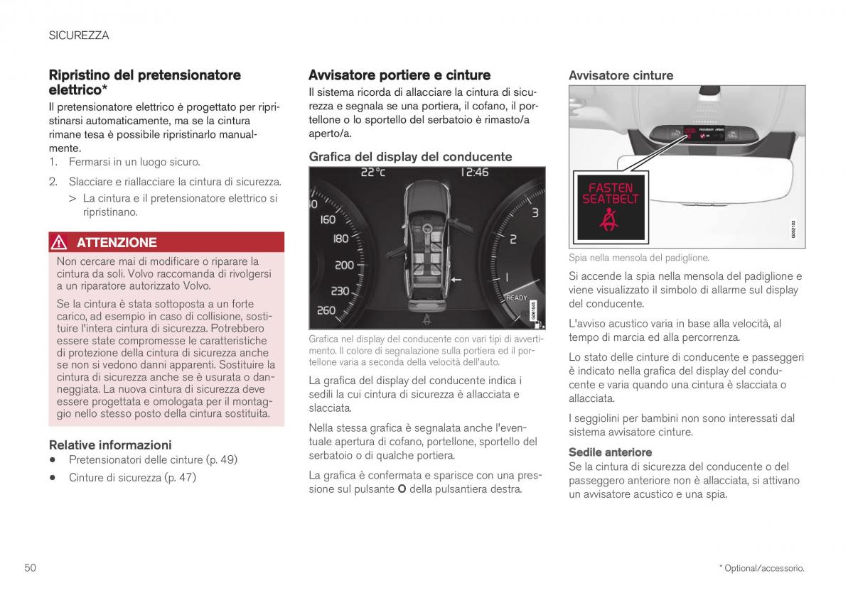 Volvo XC40 manuale del proprietario / page 52