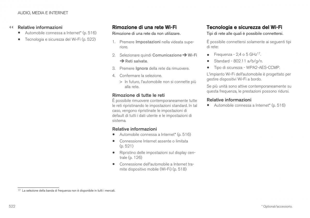 Volvo XC40 manuale del proprietario / page 524