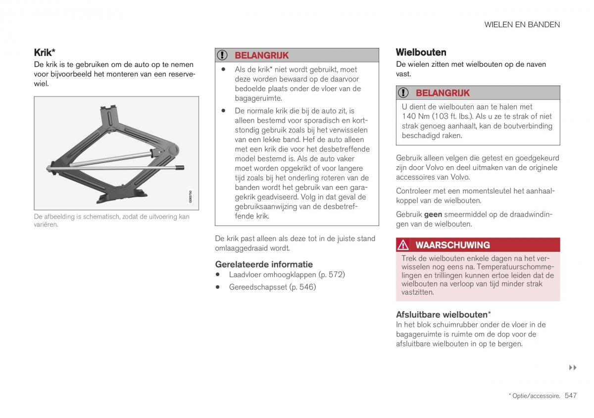 Volvo XC40 handleiding / page 549