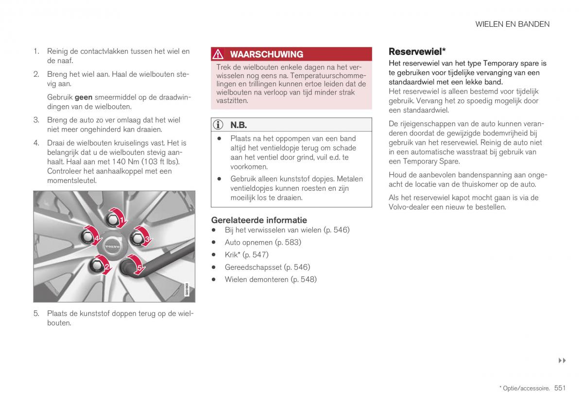 Volvo XC40 handleiding / page 553