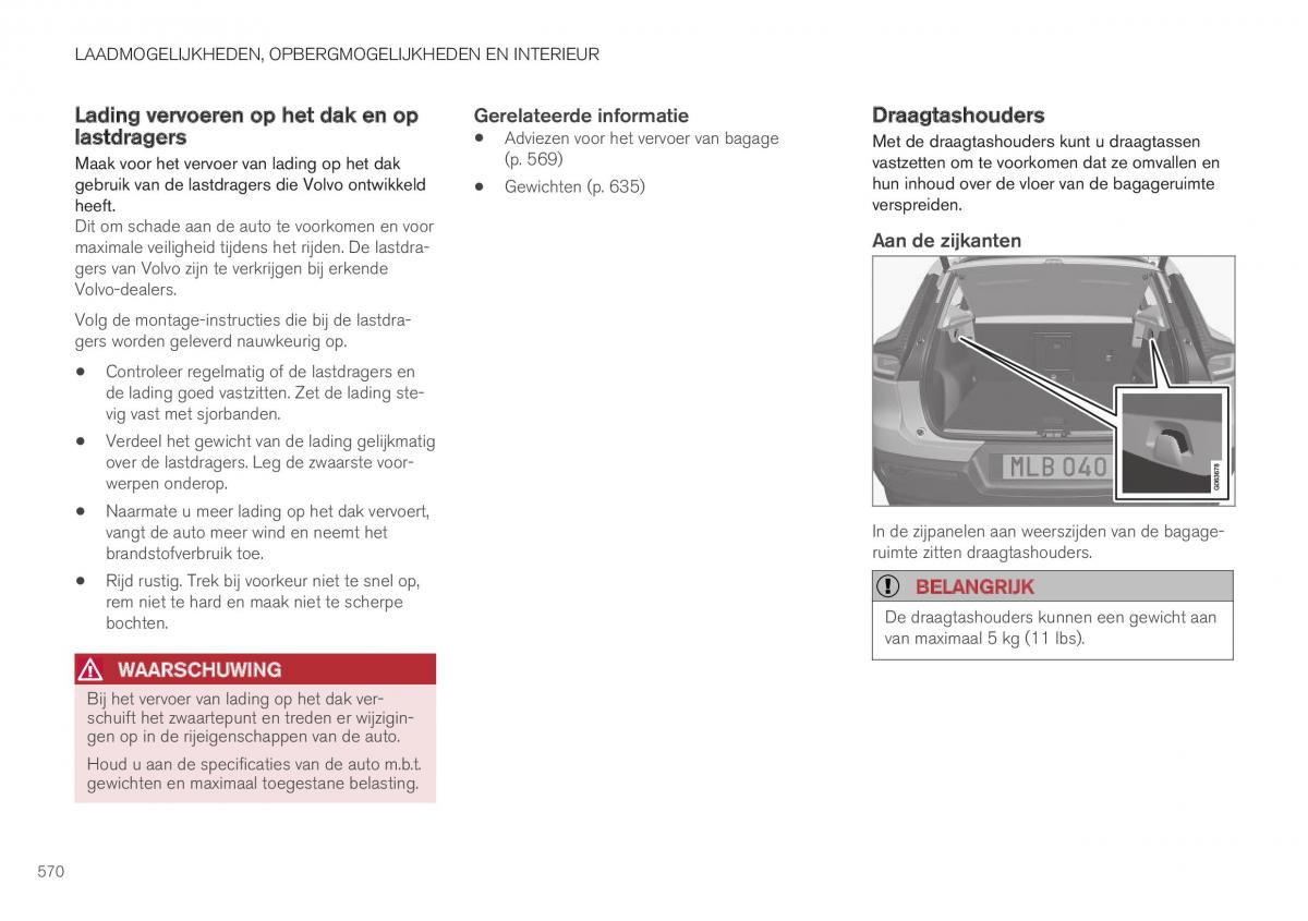 Volvo XC40 handleiding / page 572