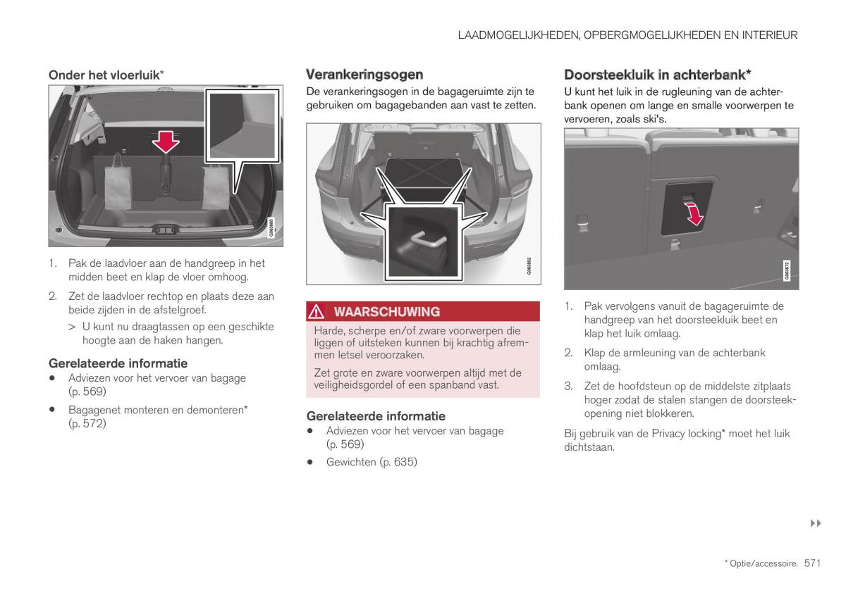 Volvo XC40 handleiding / page 573