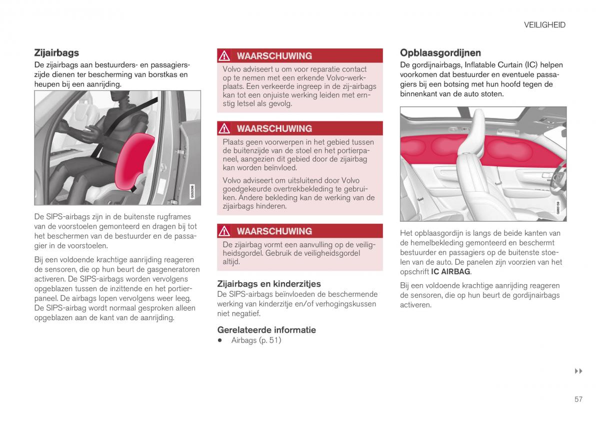 Volvo XC40 handleiding / page 59