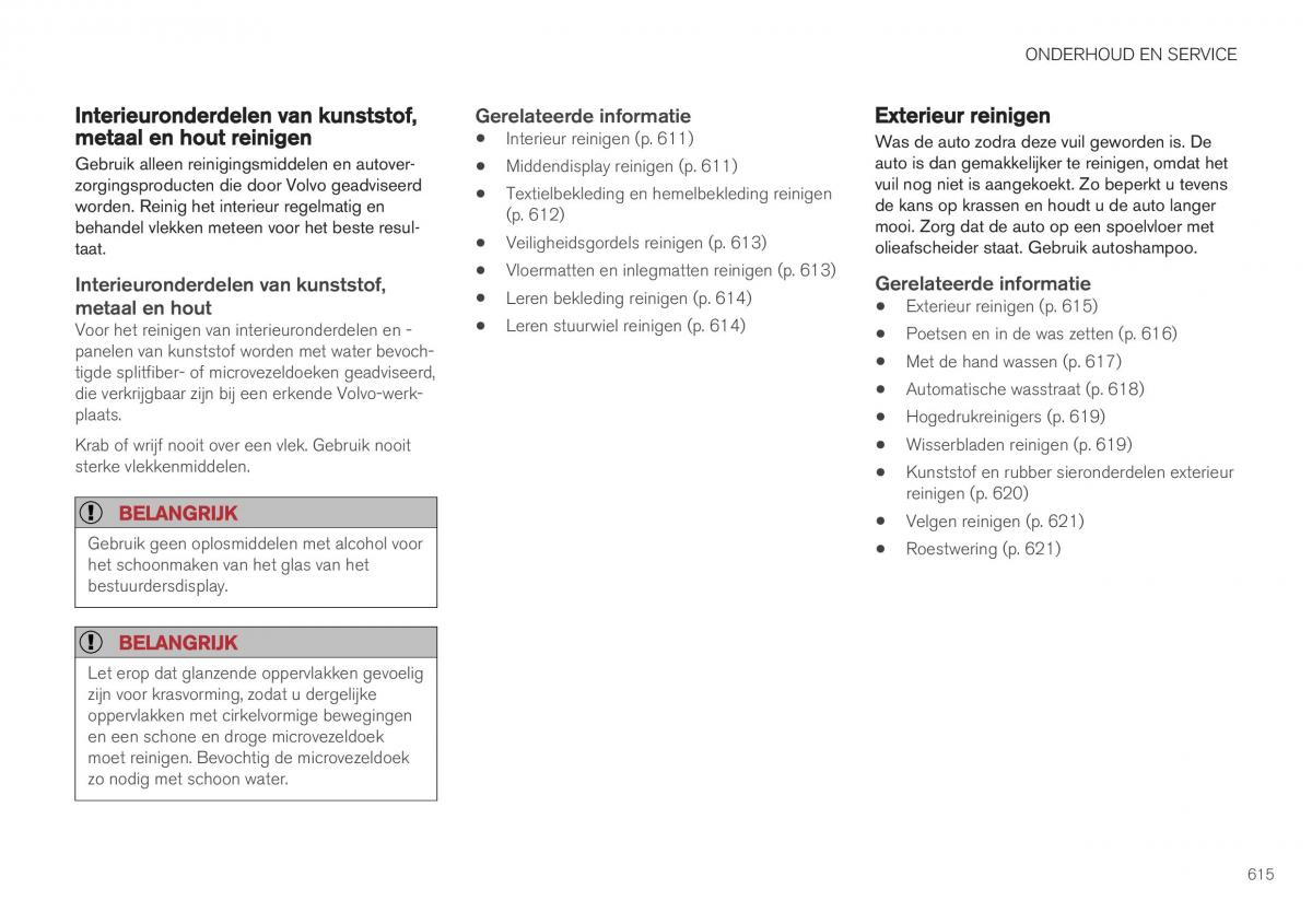 manual Volvo XC40 handleiding / page 617